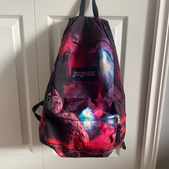 Galaxy Jansport Original Size Backpack - Picture 1 of 1